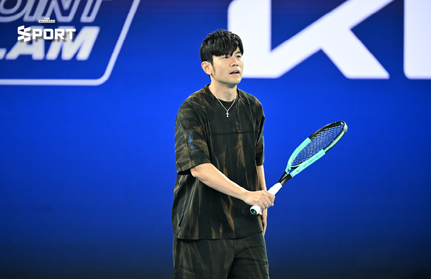 Jay Chou จับแร็กเก็ต ลุยแข่ง 1 Point Slam ใน Australian Open 2026 3