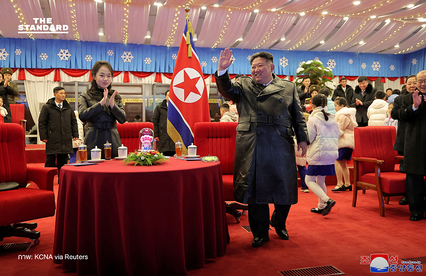 คิมจองอึน พาลูกสาวออกงานช่วงปีใหม่ ตอกย้ำกระแสผู้นำสูงสุด เกาหลีเหนือคนต่อไป 2