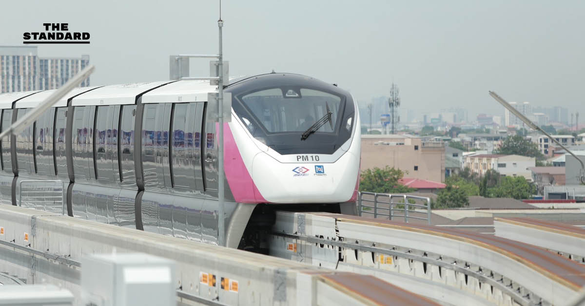 ในหลวงพระราชทานชื่อ **‘วิวัฒน์นคร’** รถไฟฟ้าสายสีชมพู