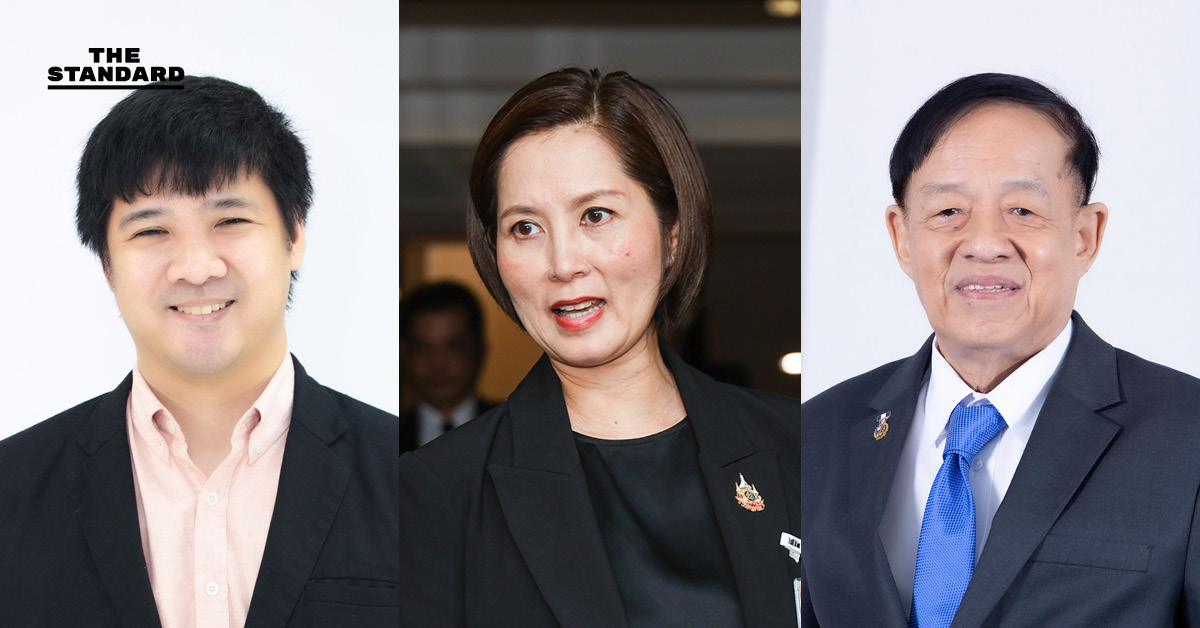 ภาพข่าวแสดง ตรีนุช เทียนทอง รมว. แรงงาน พร้อมรายชื่อคณะทำงาน 17 ชุด ปฏิรูปประกันสังคม