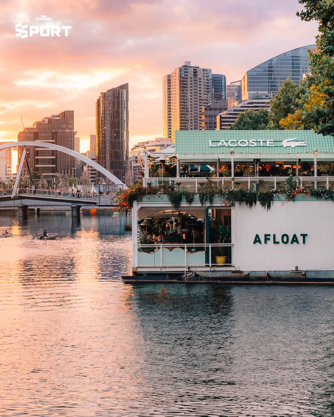 Le Club Lacoste Melbourne คอร์ทเทนนิสริมน้ำ ต้อนรับ ศึก AO2026 2