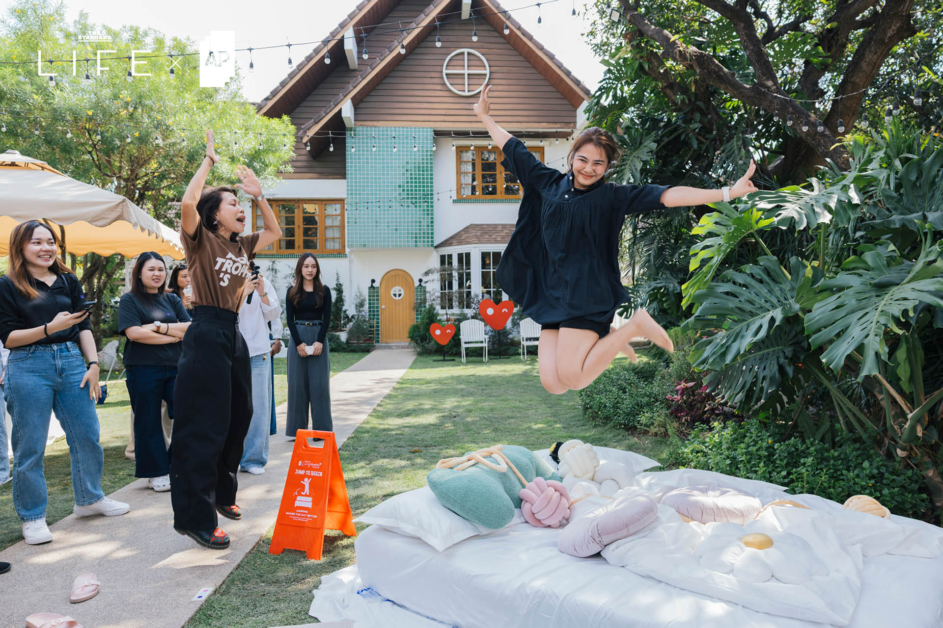 ภาพกิจกรรม Living Quality Playground โดย AP และ THE STANDARD LIFE ที่ชวนทุกคนมาเล่นและค้นพบจังหวะชีวิต 4