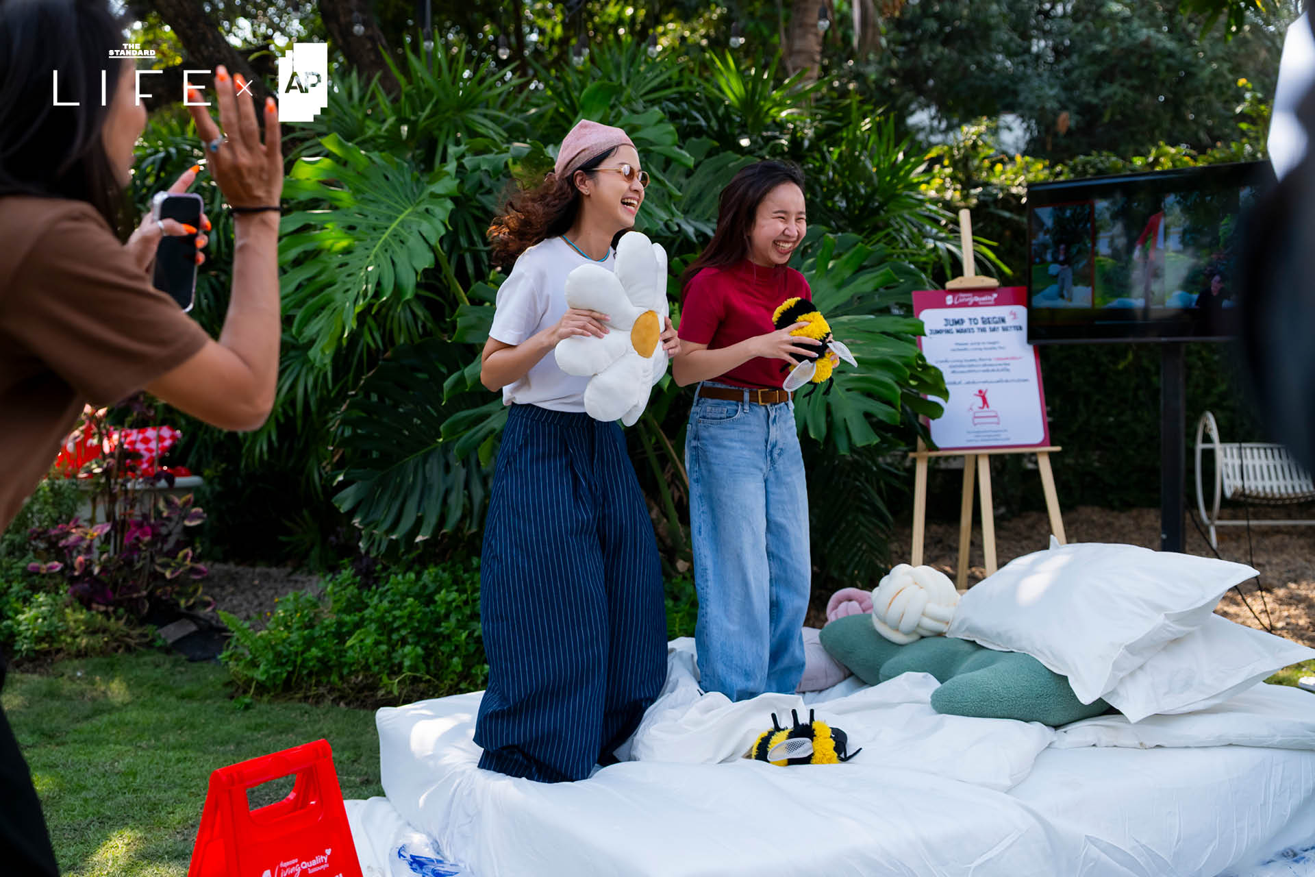 ภาพกิจกรรม Living Quality Playground โดย AP และ THE STANDARD LIFE ที่ชวนทุกคนมาเล่นและค้นพบจังหวะชีวิต 5