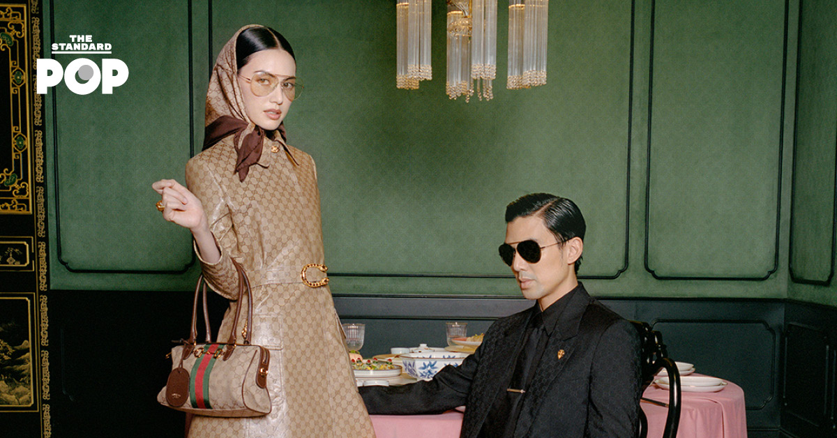 ใหม่ ดาวิกา พาสามี เต๋อ ฉันทวิชช์ ขึ้นแคมเปญระดับโลก The Gathering ของ Gucci