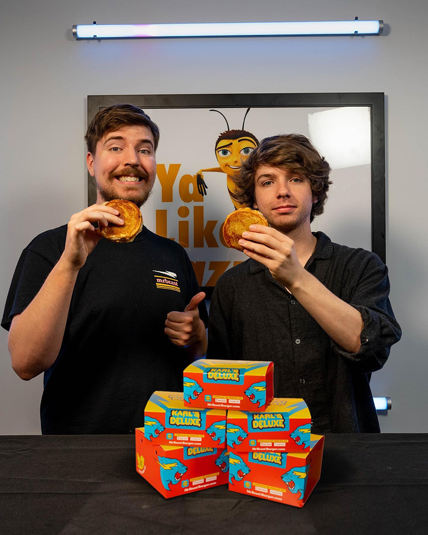 ภาพ MrBeast ยูทูบเบอร์ชื่อดัง กับผลิตภัณฑ์ MrBeast Burger และ Feastables สะท้อนบทเรียนทางธุรกิจ 2
