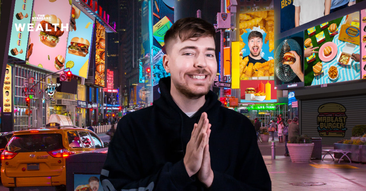 ภาพ MrBeast ยูทูบเบอร์ชื่อดัง กับผลิตภัณฑ์ MrBeast Burger และ Feastables สะท้อนบทเรียนทางธุรกิจ