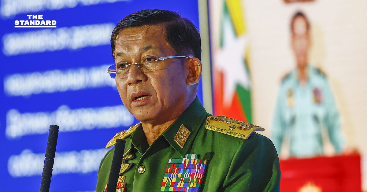 ภาพการเลือกตั้งในเมียนมา ที่พรรคหนุนทหารได้รับชัยชนะและถูกวิจารณ์ว่าเป็นการจัดฉาก