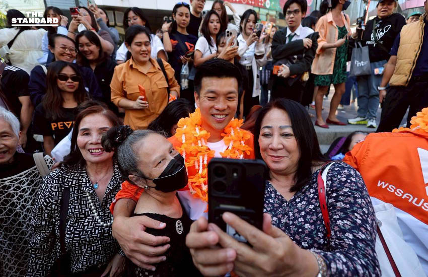 ณัฐพงษ์ประกาศ 8 ก.พ. เจอกัน ทำเนียบรัฐบาล อ้อน ชาวจตุจักร-หลักสี่ เลือก พรรคประชาชนไปจัดตั้งรัฐบาล 5