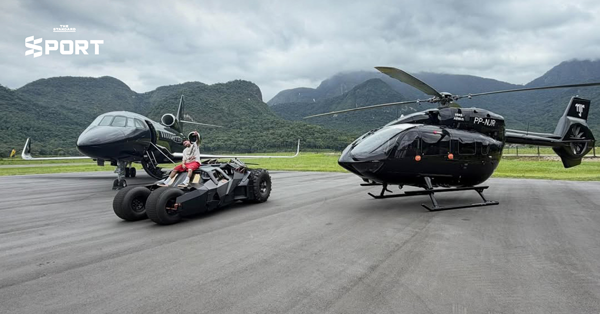 Neymar Jr. กับคอลเล็กชันยานพาหนะสุดหรู และ Batmobile