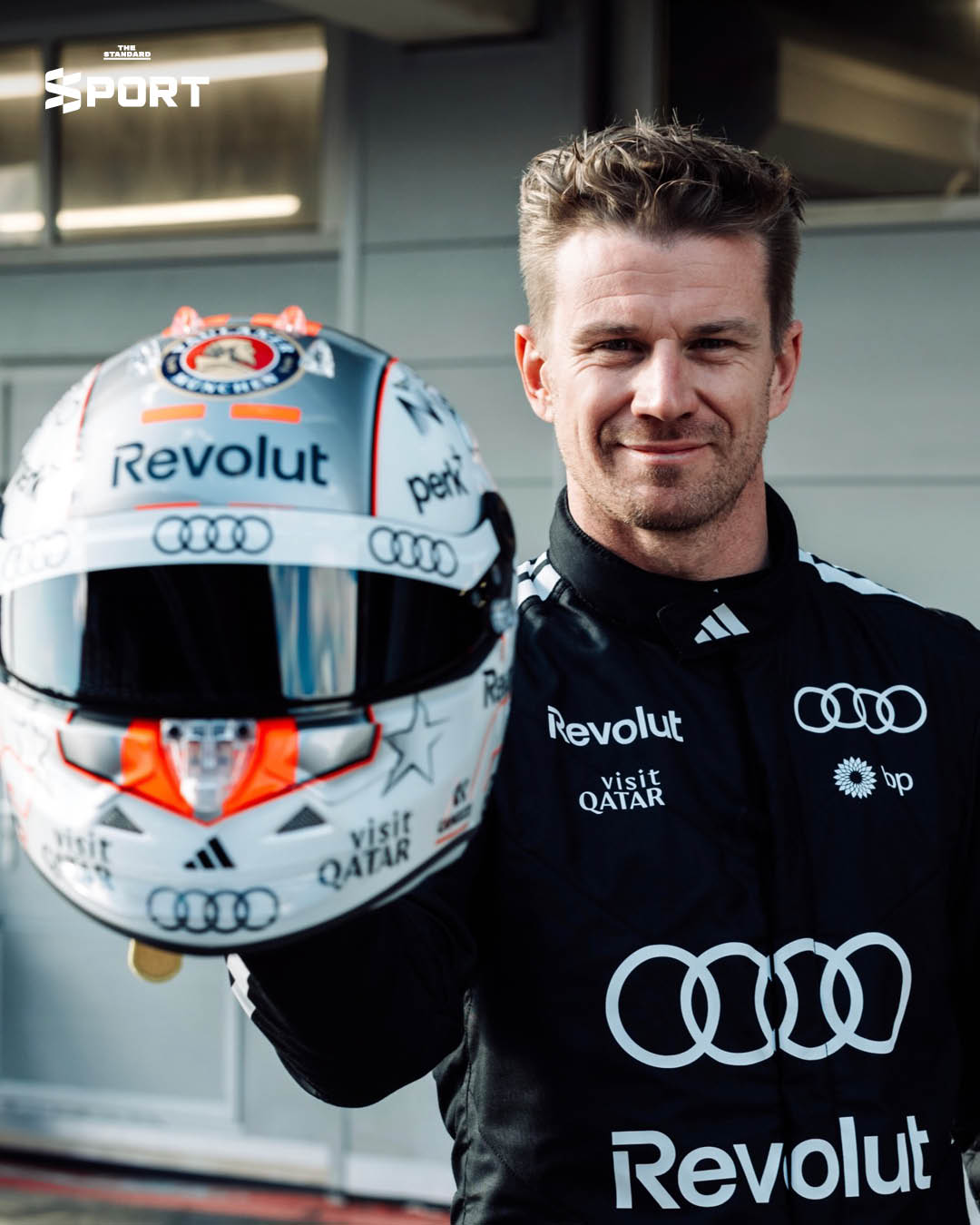 นิโก ฮูลเคนเบิร์ก เปิดตัวหมวกใหม่ รับฤดูกาล F1 2026 กับ Audi F1 5