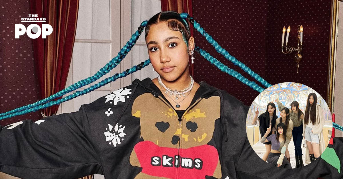 North West ลูกสาว Kim Kardashian ระหว่างการไลฟ์สดทาง Instagram