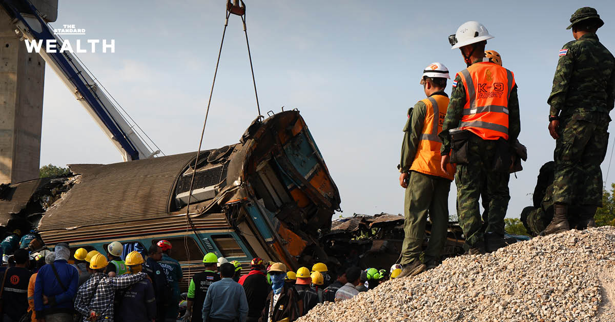 คปภ. เร่งบริษัทประกันจ่ายสินไหมเหตุเครนถล่มทับรถไฟความเร็วสูง พร้อมเยียวยาผู้เสียชีวิตรายละ 1 ล้านบาท