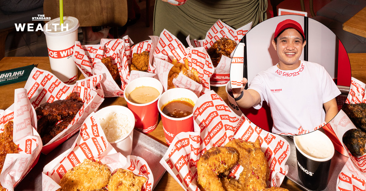 ภาพไก่ทอดจากร้าน JOE WINGS แบรนด์ใหม่ของ OKJ Group ที่ตั้งเป้าชิงตลาด 3 หมื่นล้านบาท