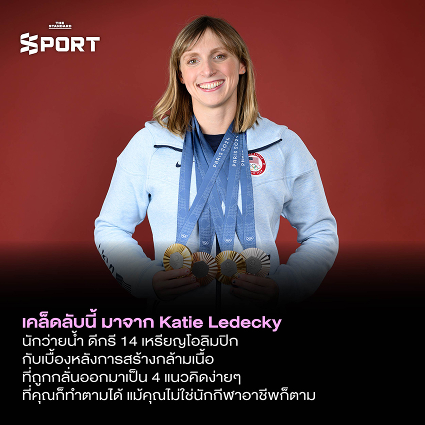 ภาพประกอบ 4 เคล็ดลับสร้างกล้ามเนื้อในยิมสไตล์นักกีฬาโอลิมปิก 1