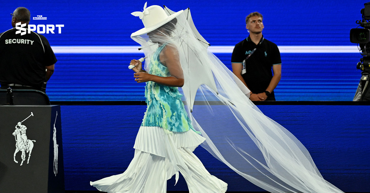 นาโอมิ โอซากะ กับคอสตูมสุดอลังการ บนเวที Australian Open 2026