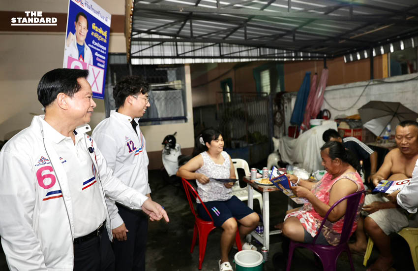 พีระพันธุ์ลุย คลองเตย-วัฒนา ชู ‘ทอย สกลภัทร’ คนรุ่นใหม่ รทสช. อาสาแก้ปัญหาปากท้อง 2