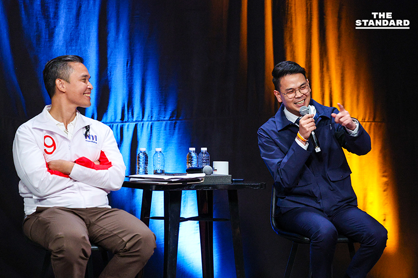THE STANDARD POLICY BATTLE เดือด 4 พรรคดังประชันวิสัยทัศน์ต้านโกง งัดข้อปมทุนเทา-สแกมเมอร์ 3