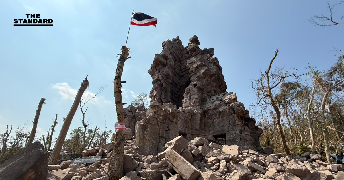 ผบ.พัน ร.22 ฉก.2 เผยเตรียมบรูณะ ปราสาทตาควาย สั่งงดเข้าพื้นที่ เหตุมีโอกาสทรุด-พบทุ่นระเบิดรอเก็บกู้เพียบ