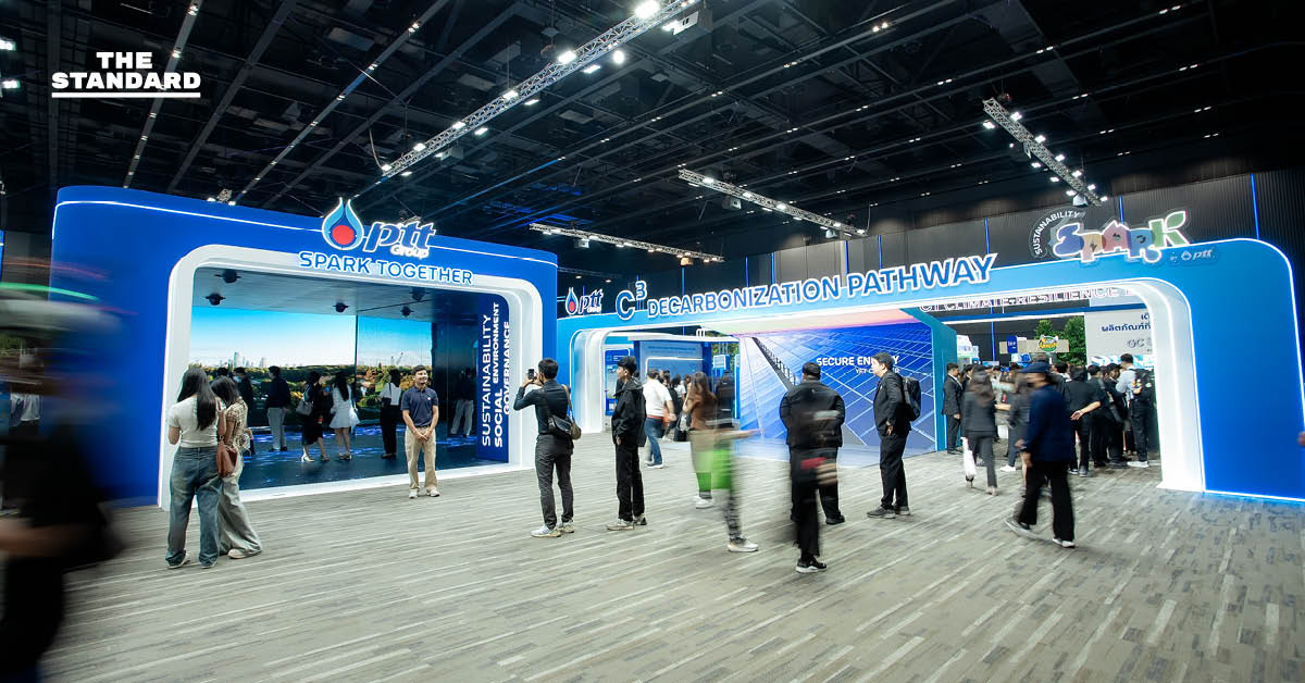 ภาพบรรยากาศงาน Sustainability Spark by PTT Group 2026 เวทีแลกเปลี่ยนความรู้และนวัตกรรมเพื่อขับเคลื่อนประเทศไทยสู่เป้าหมาย Net Zero อย่างยั่งยืน