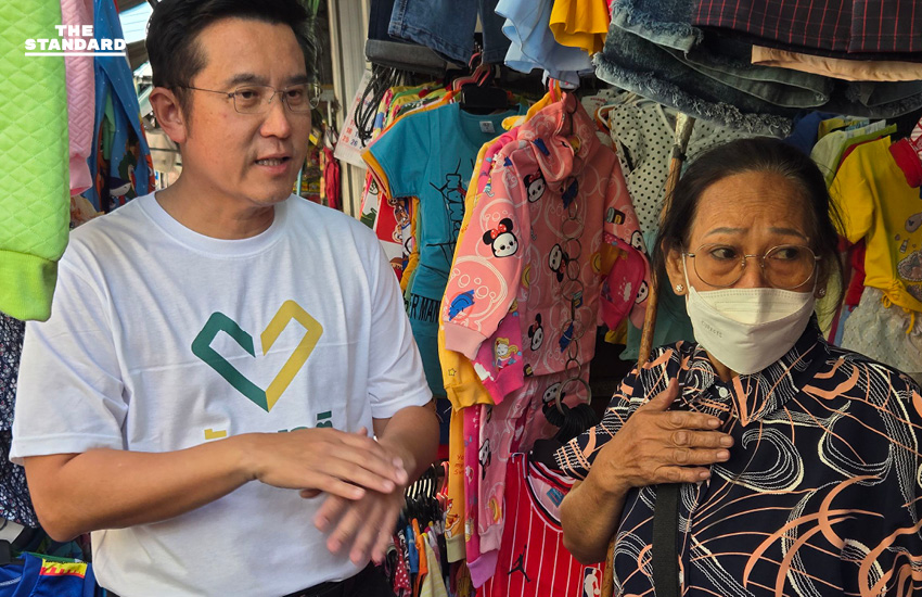 พรรครักชาติลงพื้นที่ตลาดศิริชัย บางบอน ชูนโยบายปราบตำรวจก่อนเป็นโจร แก้ปัญหาส่วย-รีดไถ-เงินกู้นอกระบบ 2