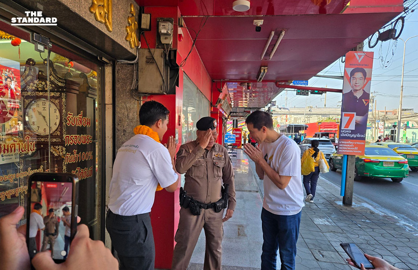 พรรครักชาติลงพื้นที่ตลาดศิริชัย บางบอน ชูนโยบายปราบตำรวจก่อนเป็นโจร แก้ปัญหาส่วย-รีดไถ-เงินกู้นอกระบบ 4