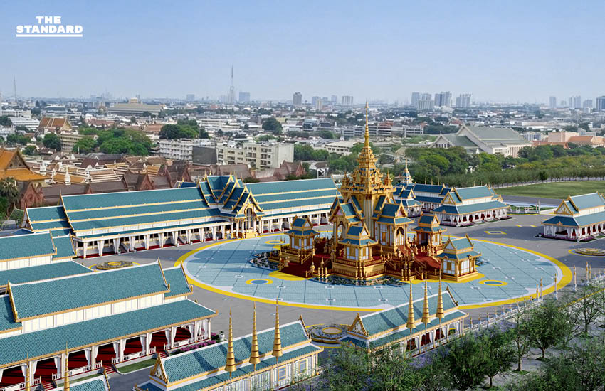 ภาพจำลองการออกแบบพระเมรุมาศสมเด็จพระนางเจ้าสิริกิติ์ พระบรมราชินีนาถ พระบรมราชชนนีพันปีหลวง 1