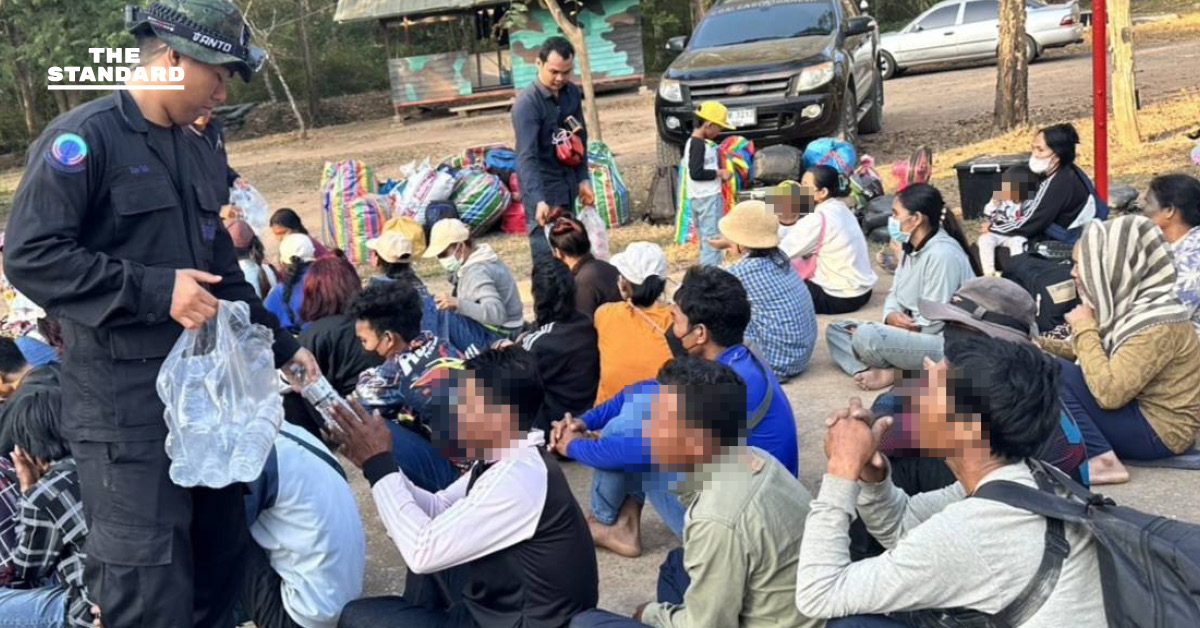 กองทัพเรือคุมเข้มชายแดนจันทบุรี สกัดจับ 67 ชาวกัมพูชาลักลอบเข้าเมือง ย้ำปฏิบัติตามหลักมนุษยธรรม-กฎหมายอุ้มหายฯ ก่อนผลักดันกลับ