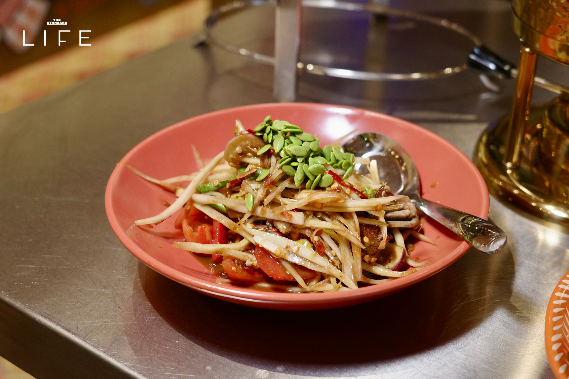 ภาพบรรยากาศร้านและเมนูอาหารอีสานเวียดนามฟิวชันจากร้านสเลญวน 4