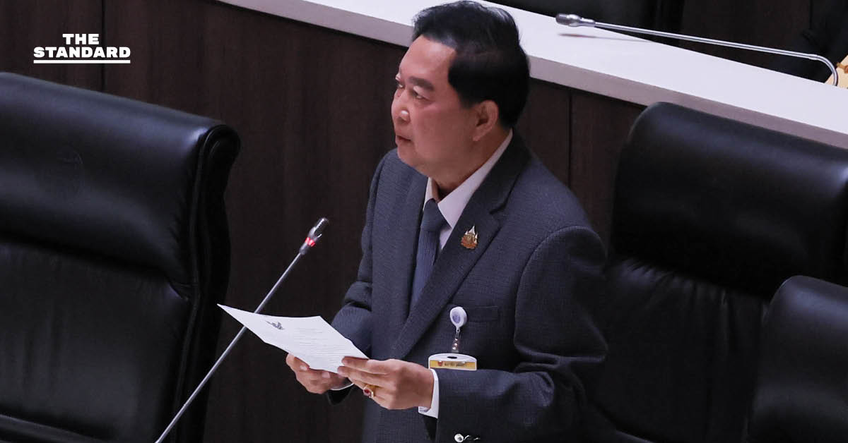 ชินโชติ แสงสังข์ สมาชิกวุฒิสภา แถลงข่าวประเด็นสูตรเลือกตั้งคณะกรรมการประกันสังคม