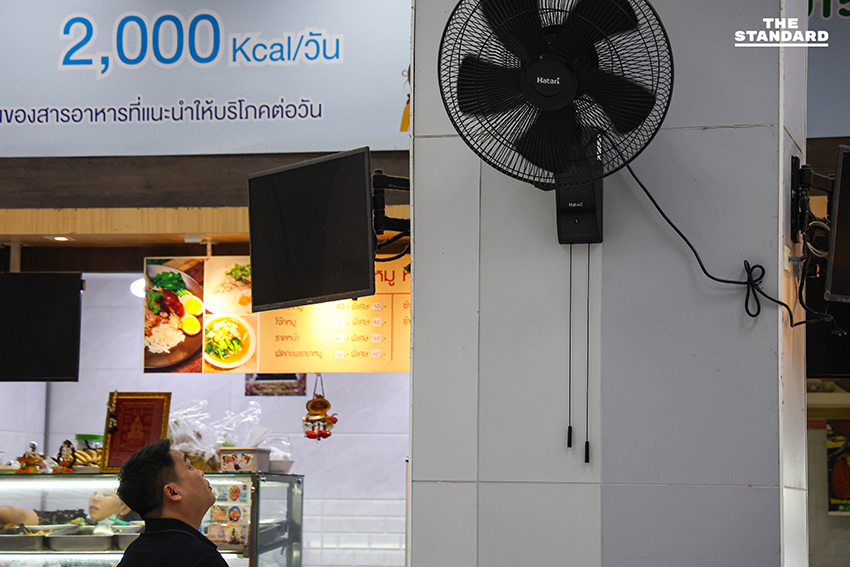 ภาพภายในโรงอาหารกระทรวงแรงงานหลังการปรับปรุง 4