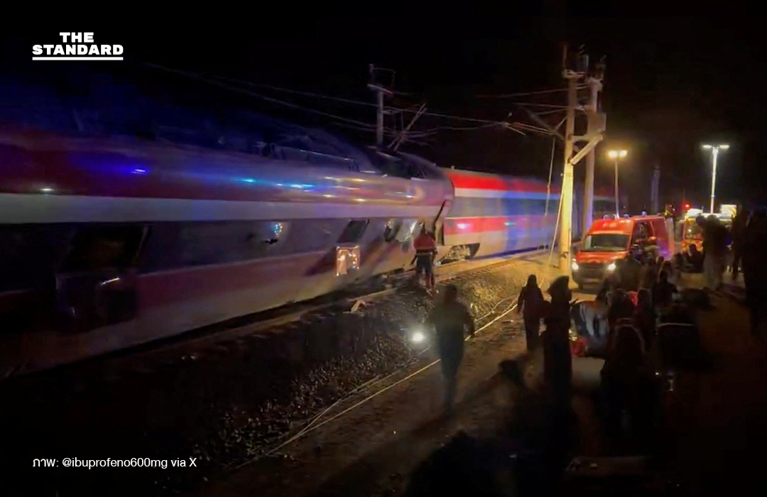 ‘คืนแห่งความเจ็บปวด’ รถไฟสเปนตกราง พุ่งชนขบวนสวนทาง บาดเจ็บ-เสียชีวิตรวม 50 คน 1