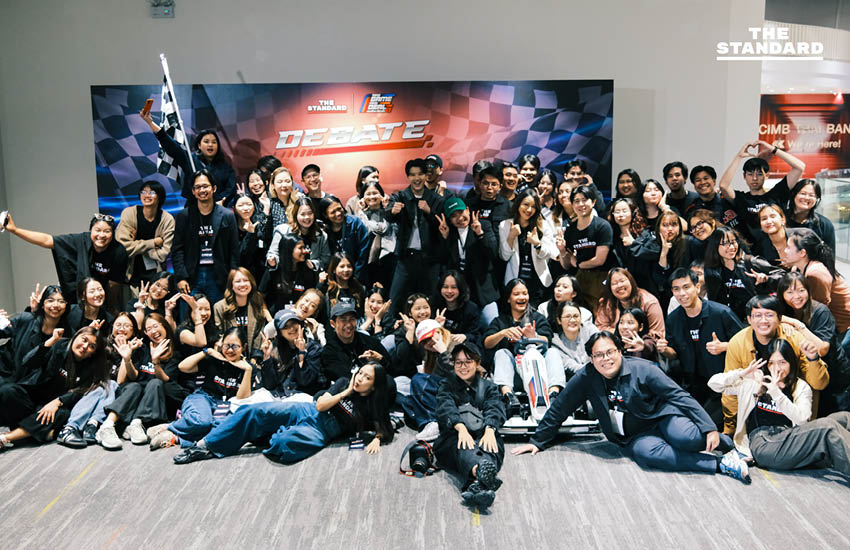 ภาพบรรยากาศเวที THE STANDARD DEBATE ที่พารากอน ฮอลล์ พร้อม 5 ตัวแทนพรรคการเมืองประชันวิสัยทัศน์ 27