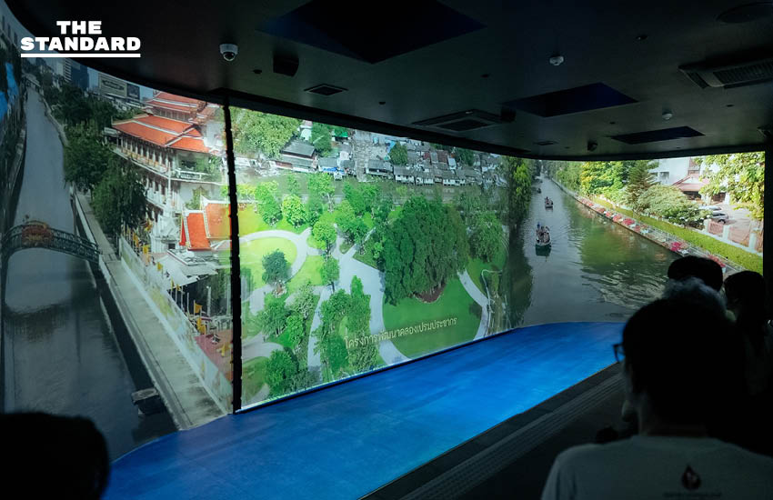 ภาพบรรยากาศการแสดงละครเพลง ‘Still On My Mind ในดวงใจนิรันดร์’ กลางสวน โดย ปตท. พร้อมแสง สี เสียงและเทคนิค Projection Mapping 5