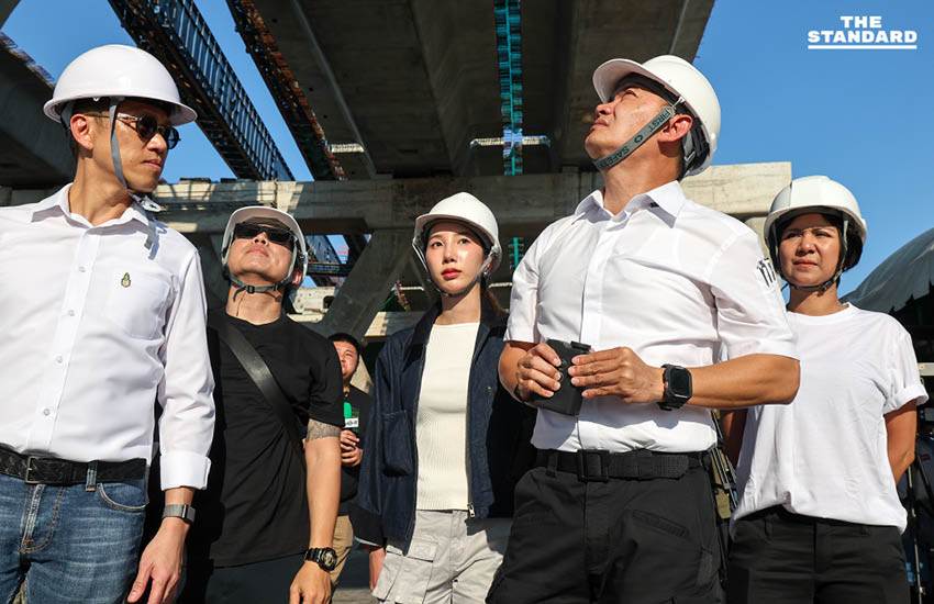 สุชัชวีร์ลงพื้นที่เครน **พระราม 2** ถล่ม คาดสาเหตุเครื่องมือไร้คุณภาพ เย้ยสมุดพกตัดแต้มไม่มีผู้รับเหมาเกรงกลัว 4