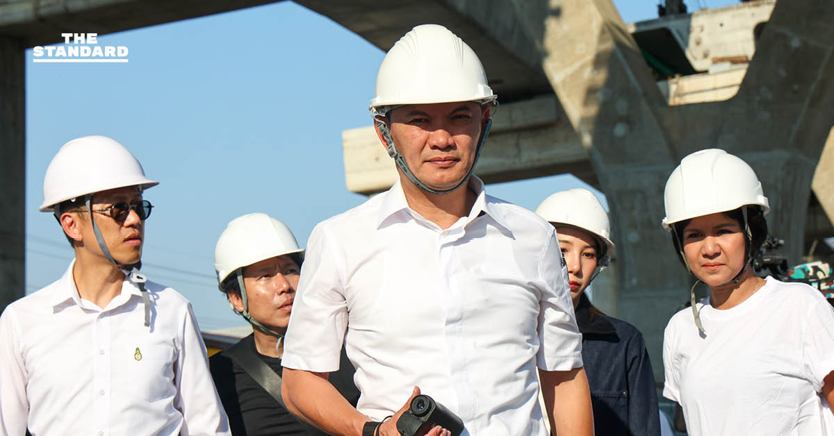 สุชัชวีร์ลงพื้นที่เครน **พระราม 2** ถล่ม คาดสาเหตุเครื่องมือไร้คุณภาพ เย้ยสมุดพกตัดแต้มไม่มีผู้รับเหมาเกรงกลัว