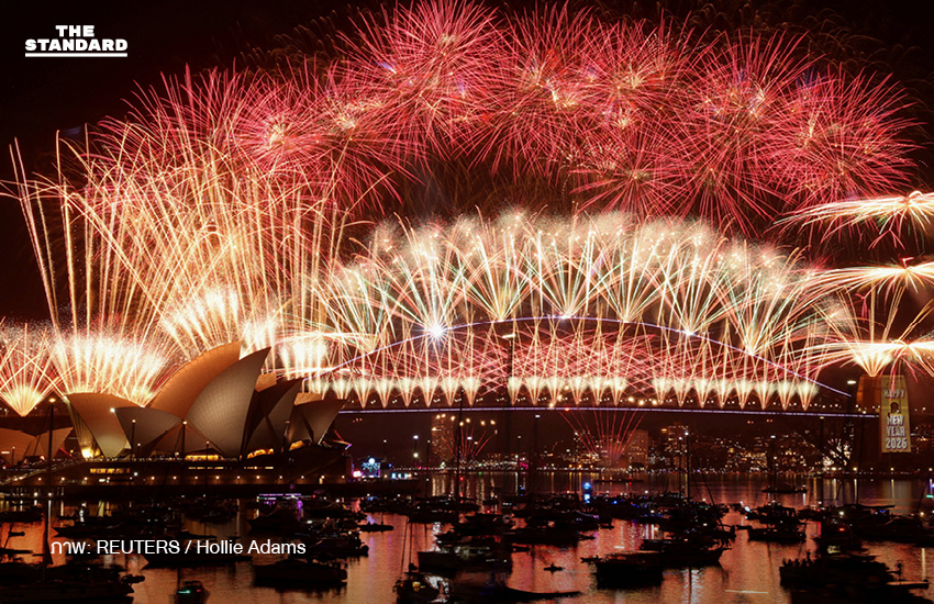 ซิดนีย์โชว์ดอกไม้ไฟต้อนรับปีใหม่ 2026 ยิ่งใหญ่สุดเท่าที่เคยมีมา 1