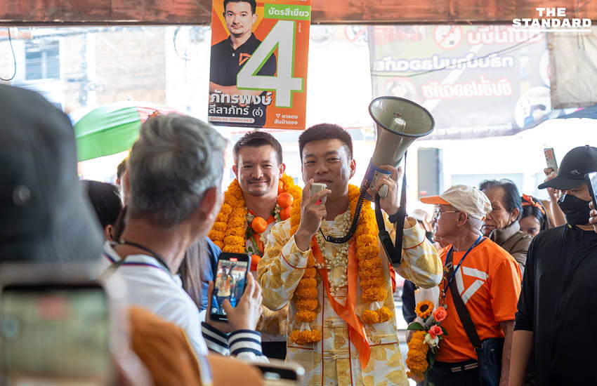 เท้งลุยหาเสียง ตลาดหางดง ช่วยผู้สมัครเชียงใหม่ เขต 8 มั่นใจคว้าชัยยกจังหวัด 5