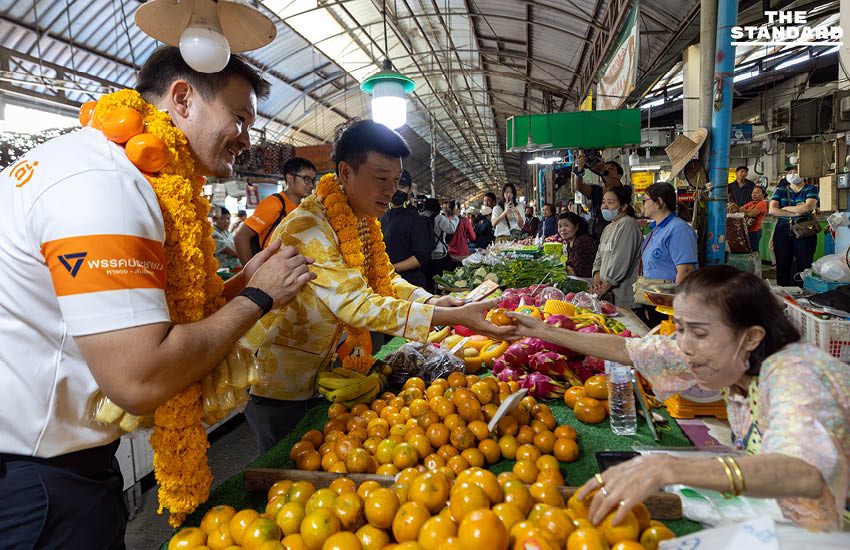 เท้งลุยหาเสียง ตลาดหางดง ช่วยผู้สมัครเชียงใหม่ เขต 8 มั่นใจคว้าชัยยกจังหวัด 6