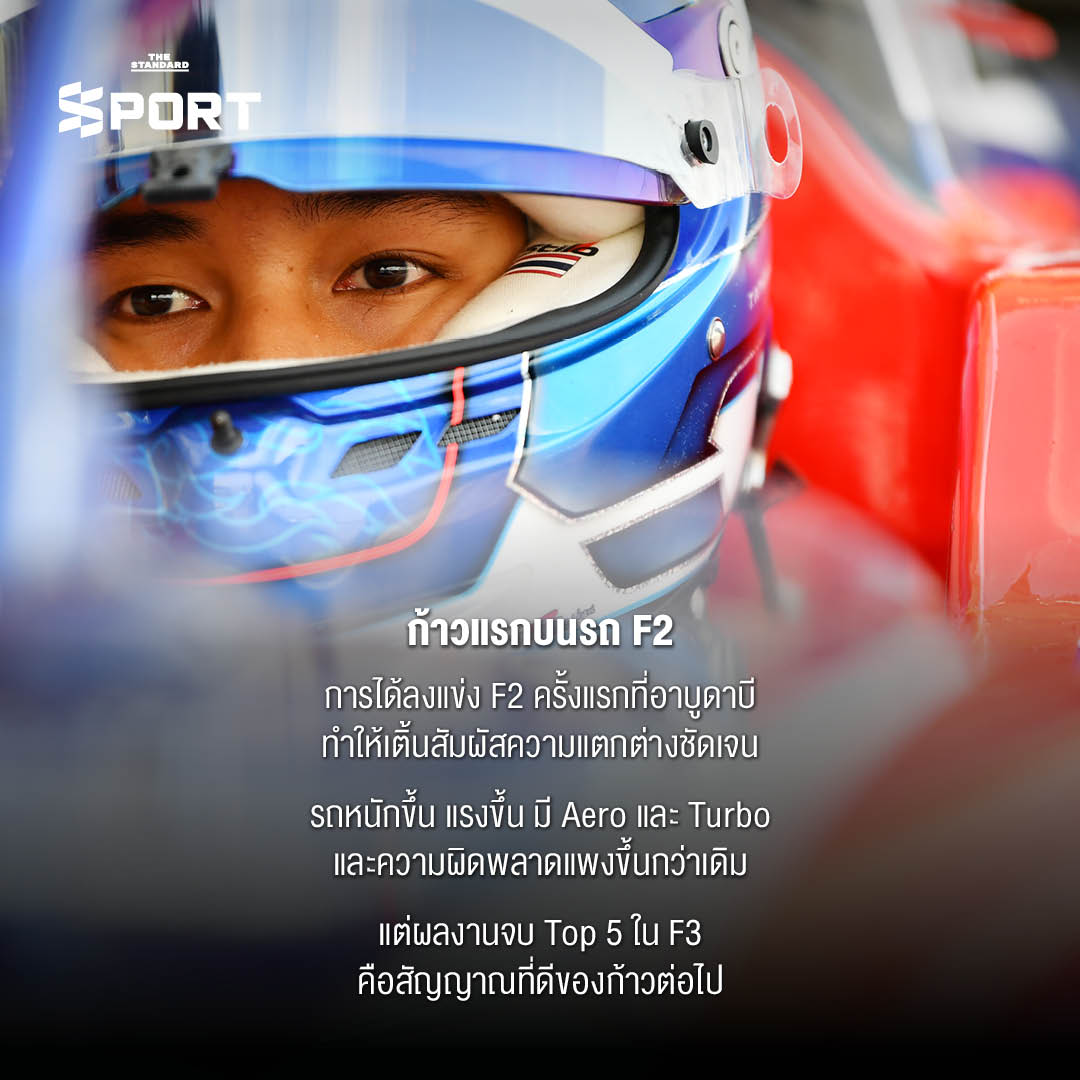 เติ้น-ทัศนพล อินทรภูวศักดิ์ กับการเดินทางสู่ F2 ของนักขับไทย 9