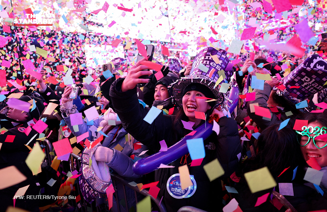 ไทม์สแควร์ฉลองจัดเต็ม เคาน์ดาวน์ปีใหม่ 2026 1