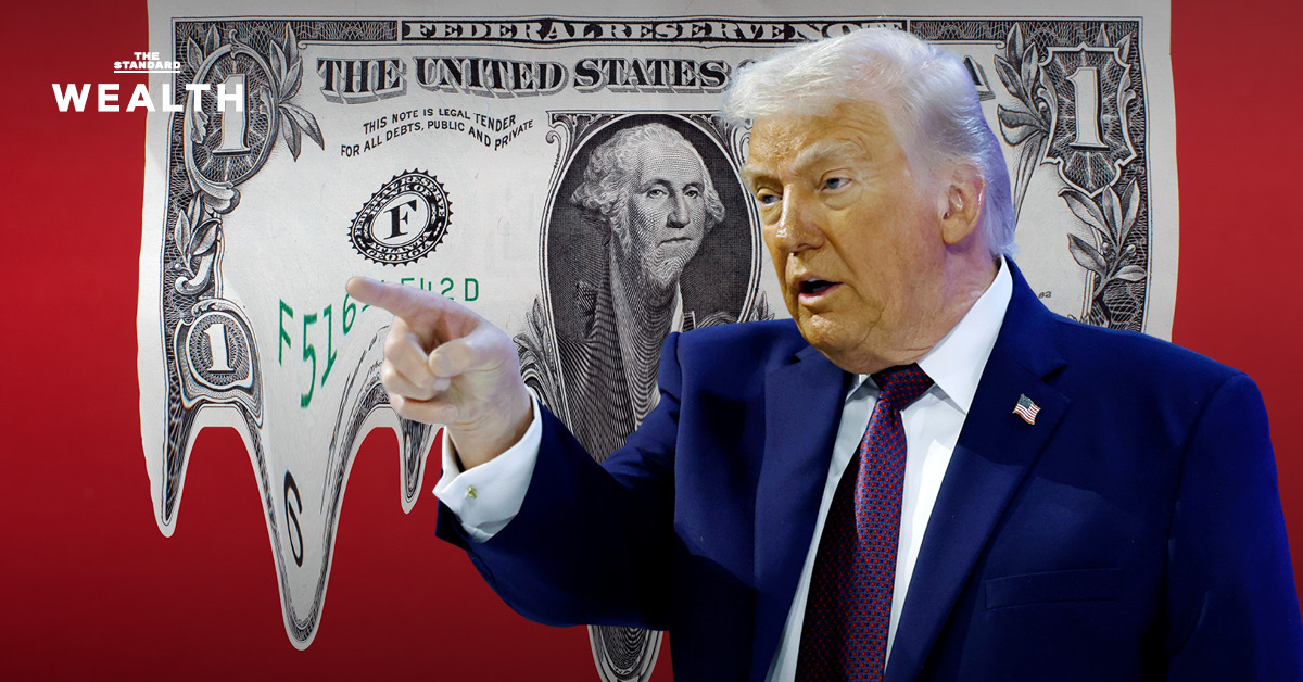 โดนัลด์ ทรัมป์ ยืนยันไม่กังวลดอลลาร์อ่อนค่า มองเป็นทิศทางที่ดี