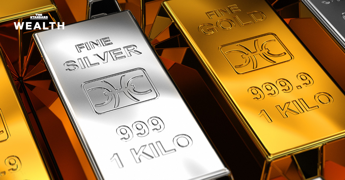 กราฟแสดงราคาทองคำและเงินดิ่งลงอย่างรุนแรง หลัง Kevin Warsh ได้รับเลือกเป็นประธาน Fed และตลาดตอบรับดอลลาร์แข็งค่า