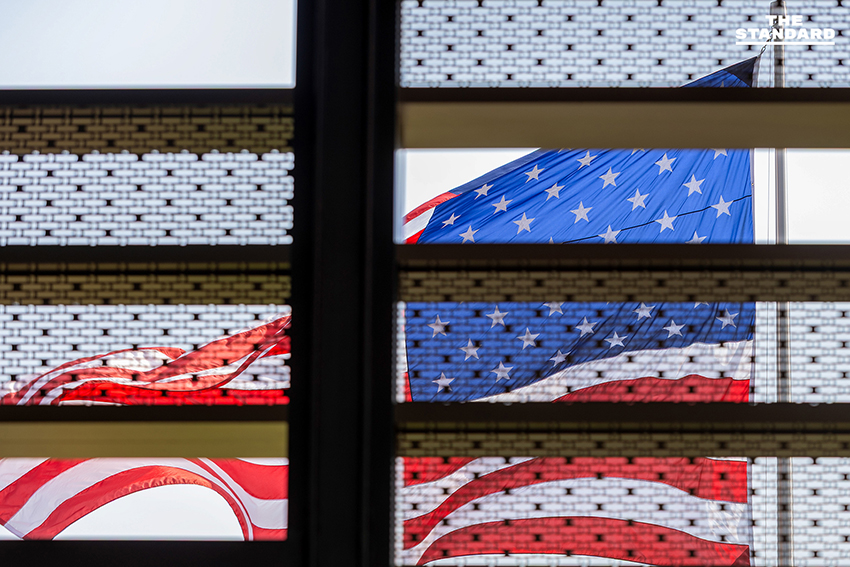 ภาพอาคารสถานกงสุลใหญ่สหรัฐอเมริกาประจำเชียงใหม่แห่งใหม่ระหว่างพิธีเปิด 10