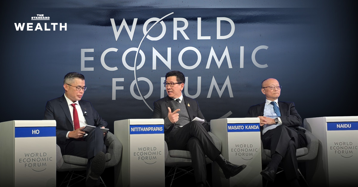 ภาพ ดร.เอกนิติ นิติทัณฑ์ประภาศ หารือผู้นำและบริษัทเทคโนโลยีระดับโลกในการประชุม WEF 2026