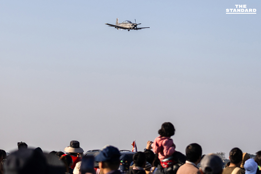 กองบิน 41 จัดงานวันเด็ก เชียงใหม่ 2569 เยาวชนแห่ร่วมกิจกรรมโชว์เครื่องบิน AT-6TH ทำจราจรติดขัด 10