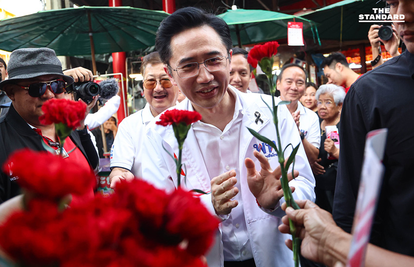 ยศชนันเดินตลาด ท่าน้ำนนท์ช่วยผู้สมัครหาเสียง จ่อเปิดนโยบายแก้น้ำทั้งระบบ 23 ม.ค.นี้ ด้านณัฐวุฒิอ้อนขอปักธงสีแดงยกจังหวัด 11