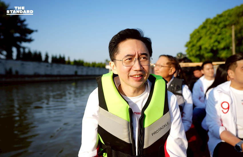 เลือกตั้ง 2569 : ยศชนัน ควง ธีรรัตน์ ล่องเรือหาเสียง ลาดกระบัง ชู นโยบายบริหารน้ำทั้งระบบ ป้องกัน อุทกภัย 2