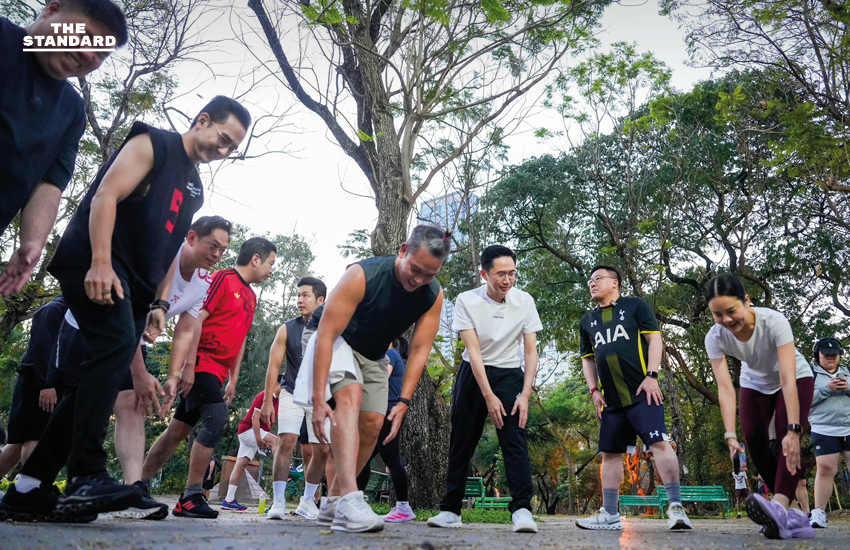 ยศชนันนำ เพื่อไทยวิ่งออกกำลัง สวนลุมพินี ดัน รถไฟฟ้า 20 บาท- รถเมล์แอร์ 10 บาท ลดมลพิษ 9