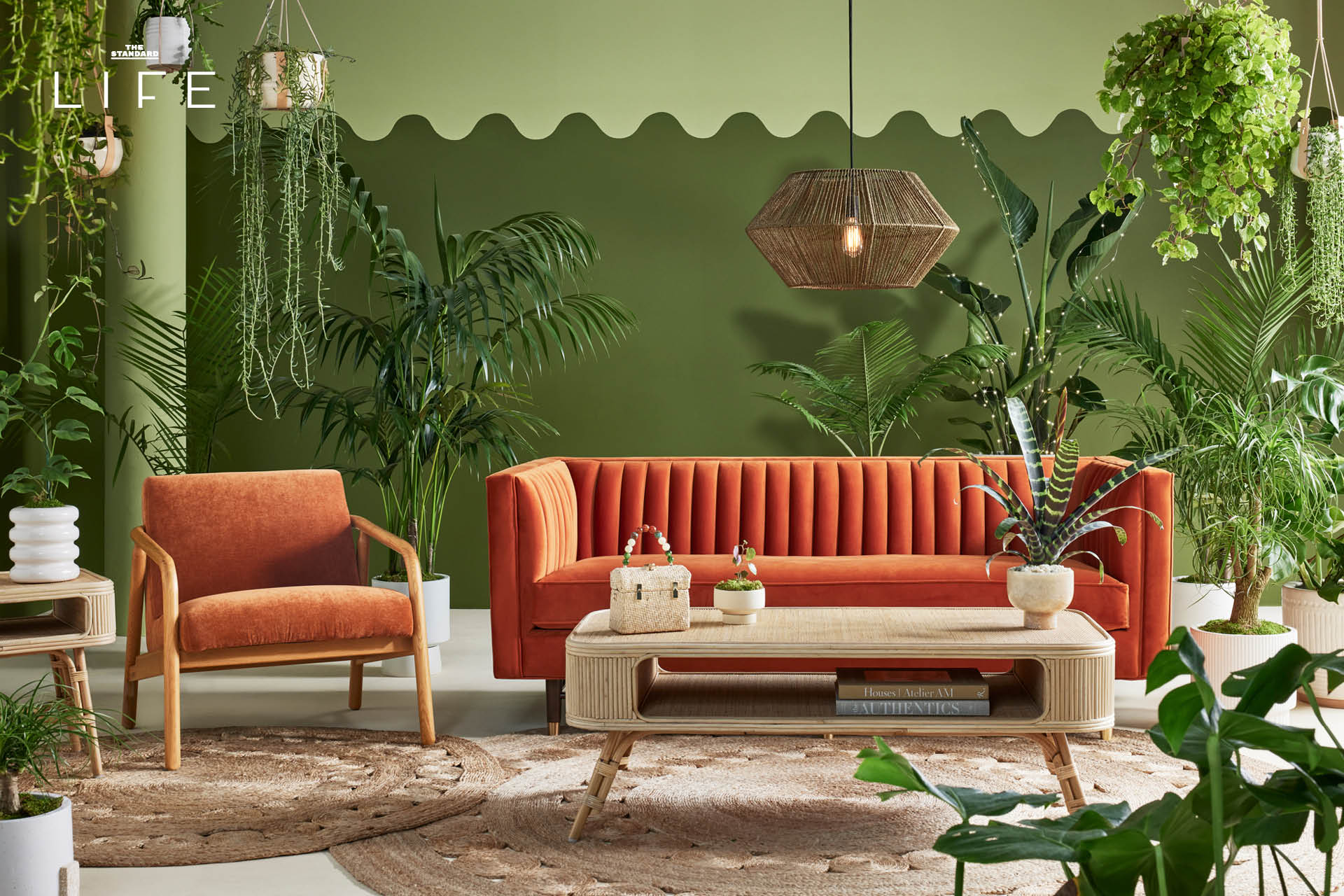 พาเลตสี Muted Green เฉดต่างๆ ที่เป็นเทรนด์สำหรับงานออกแบบปี 2026