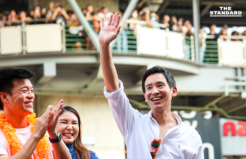 ‘เท้ง-ต้น-ทิม-ไหม’ ผนึกกำลังโค้งสุดท้าย ขึ้นรถแห่หาเสียง กทม. 